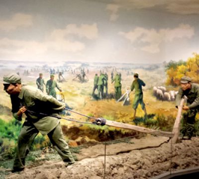 場(chǎng)景復原——軍墾第一犁